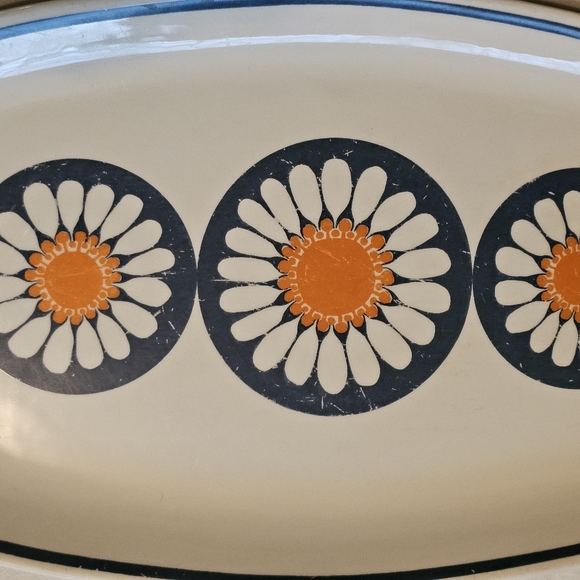Vintage Figgjo Norway Daisy Serving Dish - Picture 3 of 4